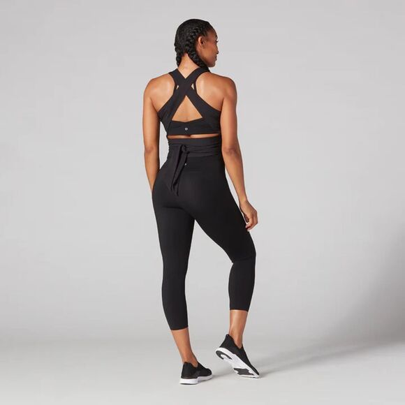 $60 TAVI Wrap Around Tank Ebony - Picture 2 of 3